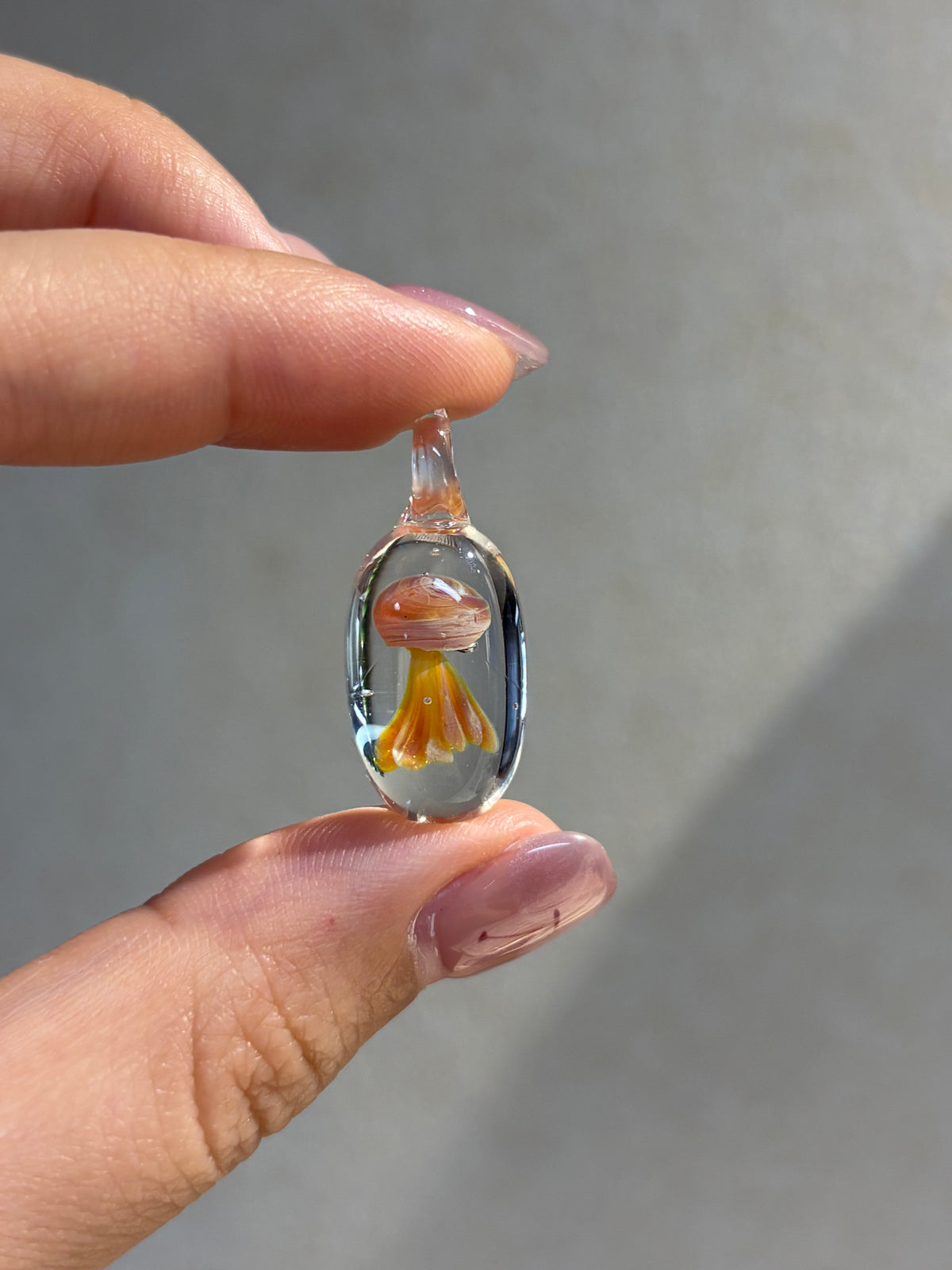 Tidal Jelly Glass Necklace
