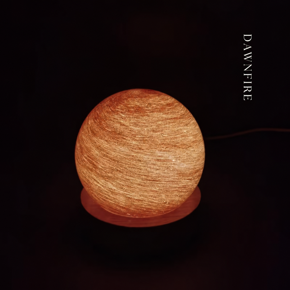 Starlit Orbit Glass Night Light