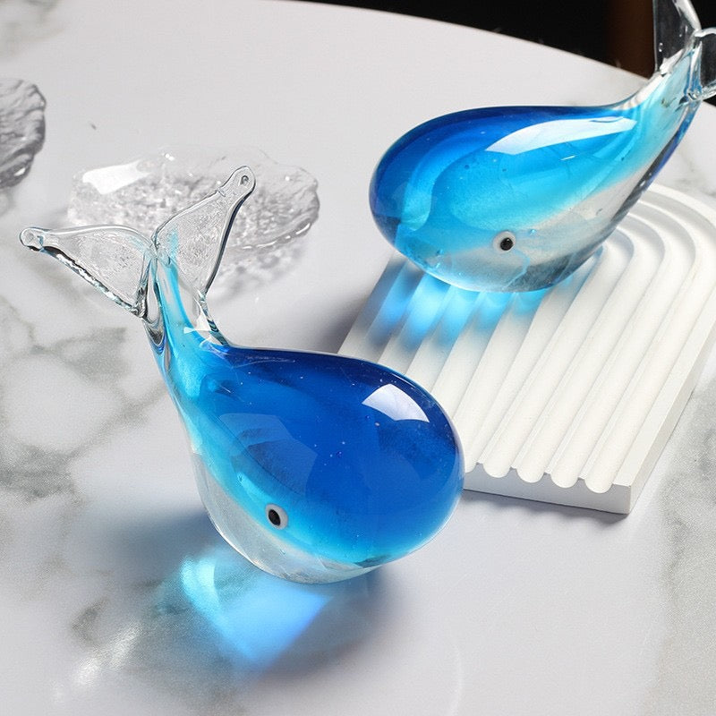 Tidekeeper Glass Whale