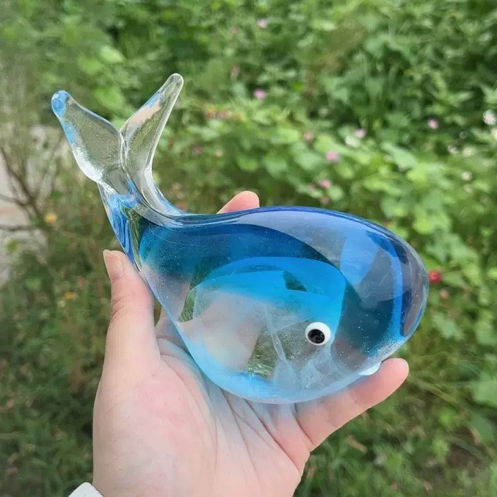 Tidekeeper Glass Whale