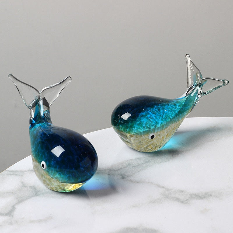 Tidekeeper Glass Whale