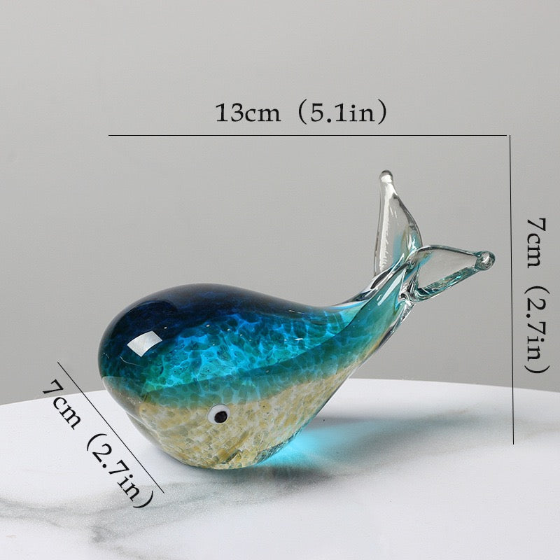 Tidekeeper Glass Whale