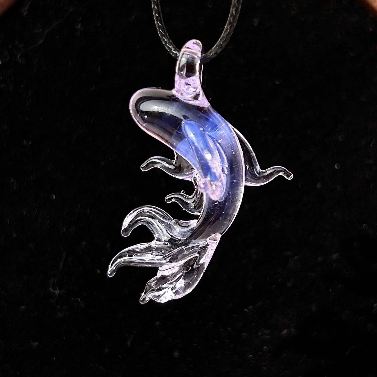 Upstream Koi Glass Necklace