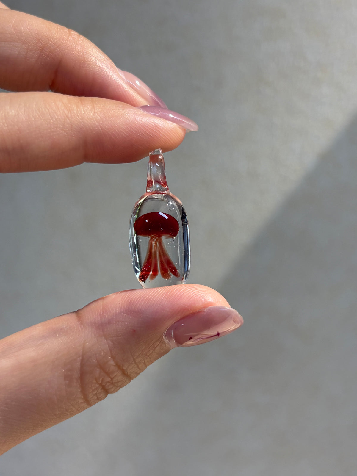 Tidal Jelly Glass Necklace
