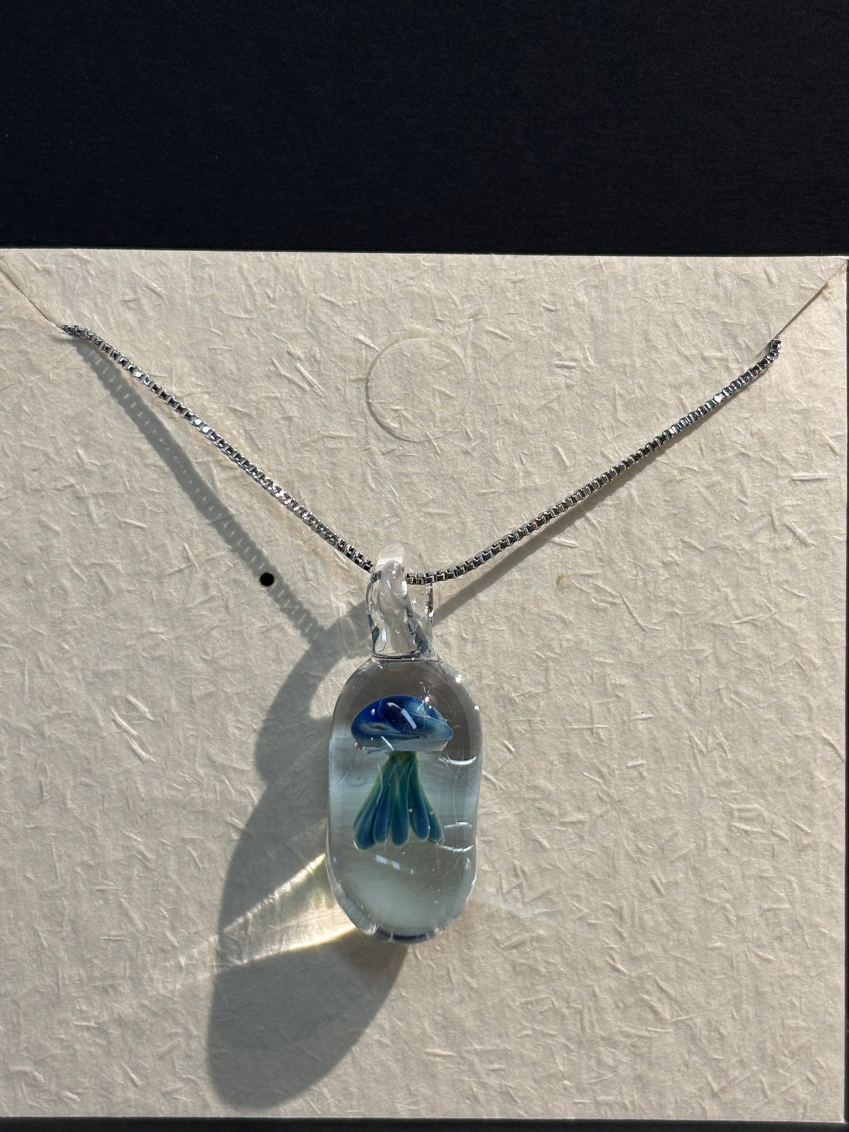 Tidal Jelly Glass Necklace