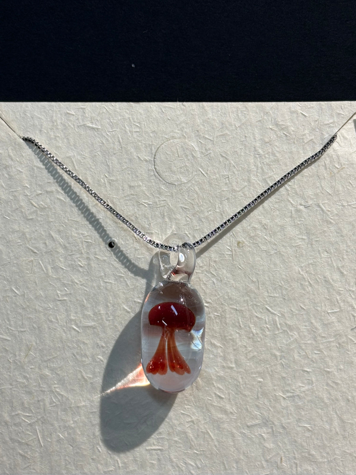 Tidal Jelly Glass Necklace