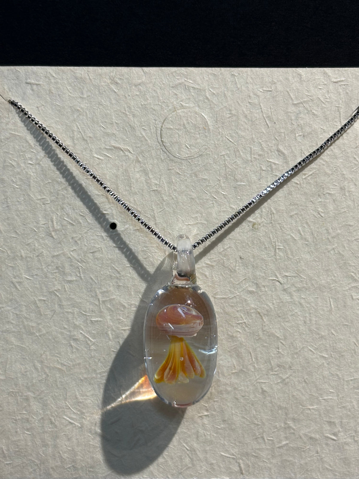 Tidal Jelly Glass Necklace