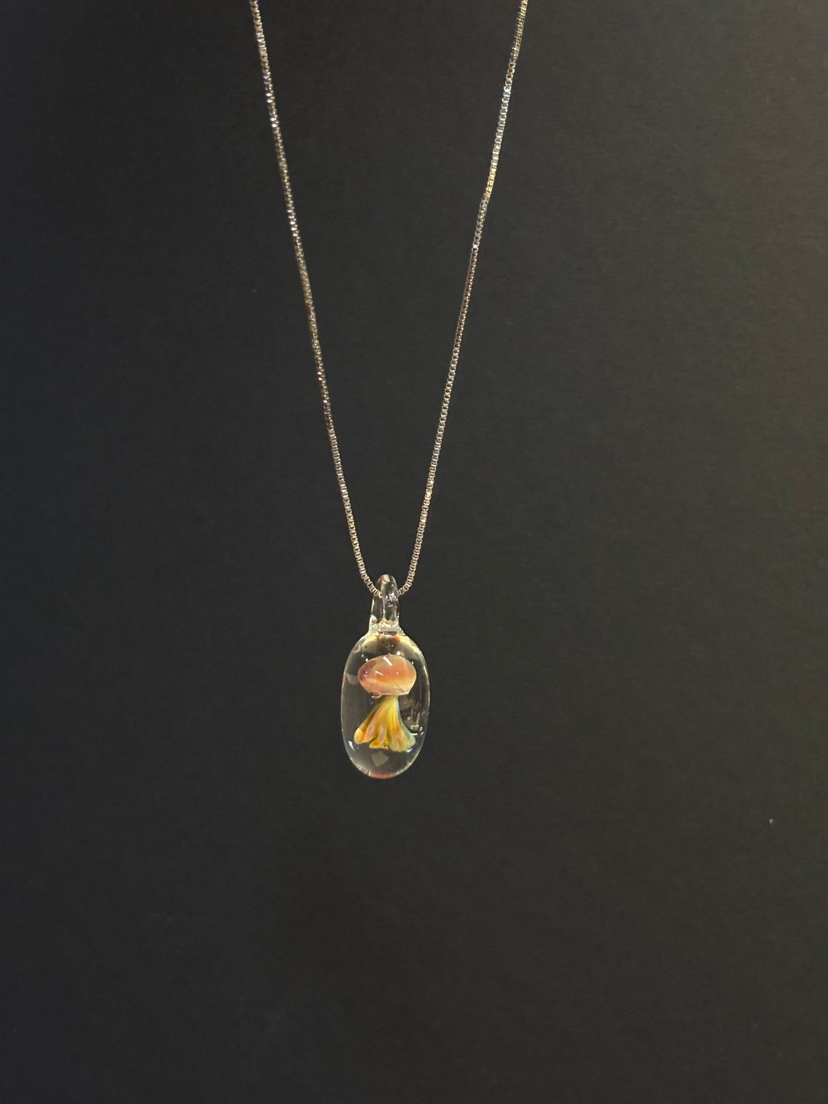 Tidal Jelly Glass Necklace