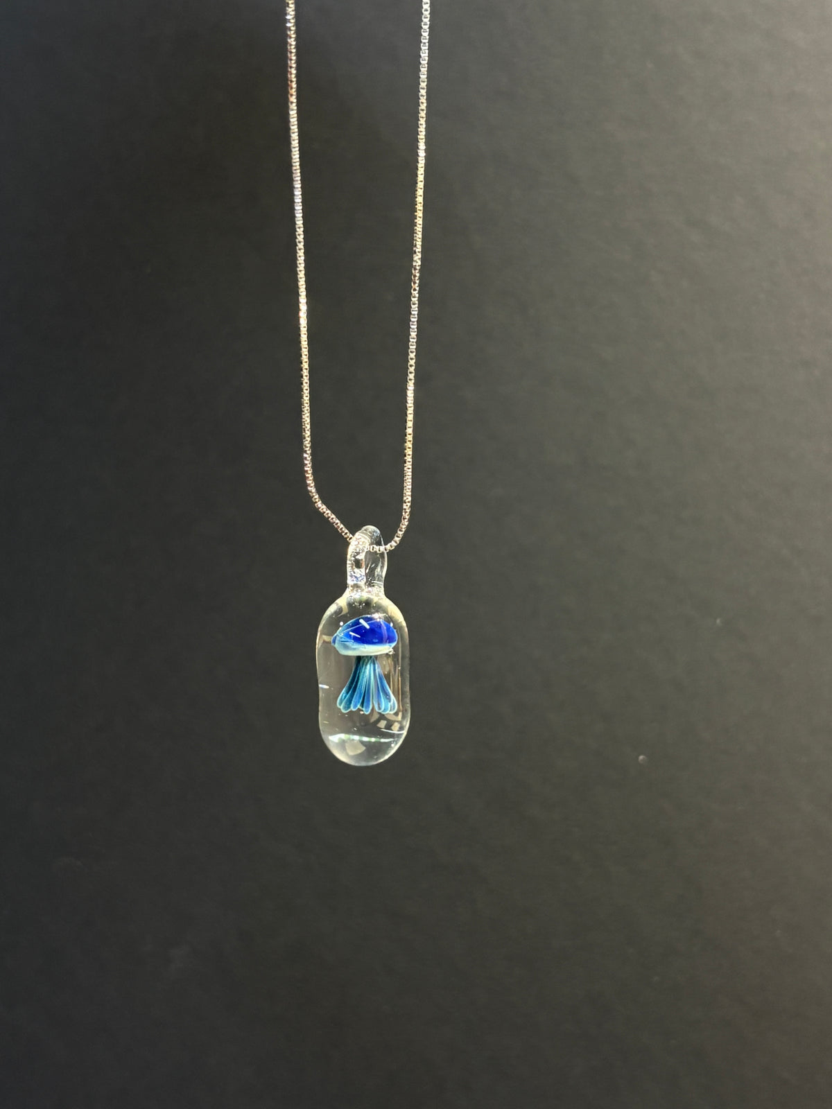 Tidal Jelly Glass Necklace
