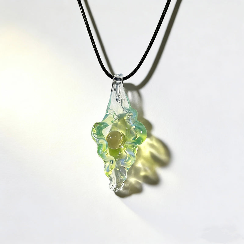 Tideborn Glass Shell Necklace