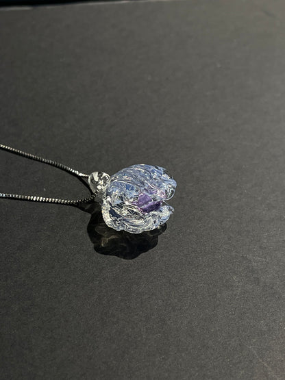 Glacier Pearl & Birthstone Shell Necklace