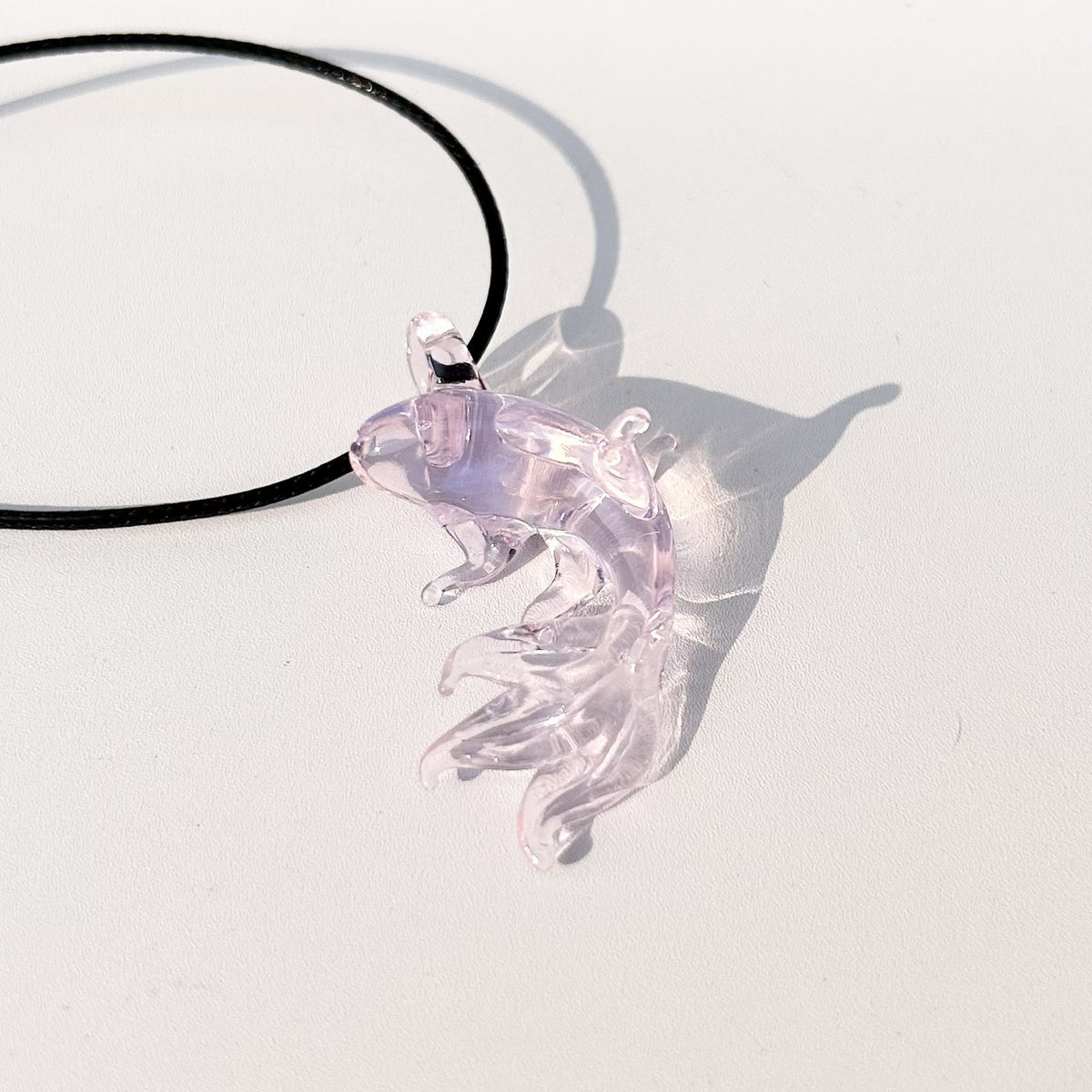 Upstream Koi Glass Necklace