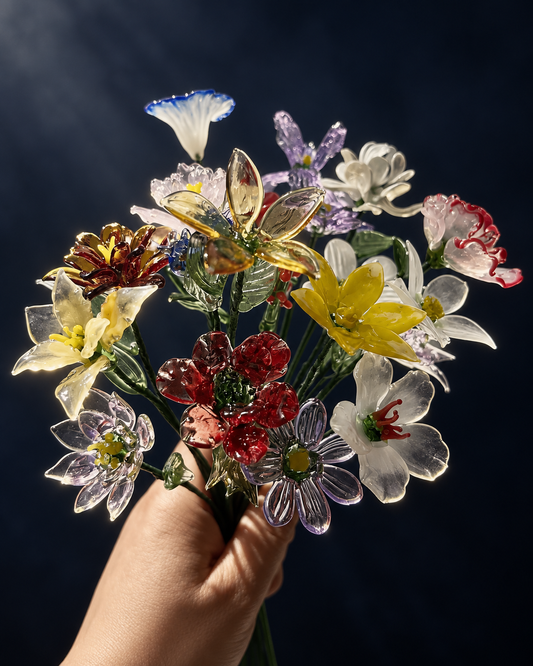 Birthlight Glass Garden — DIY Bouquet
