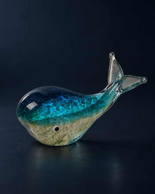 Tidekeeper Glass Whale